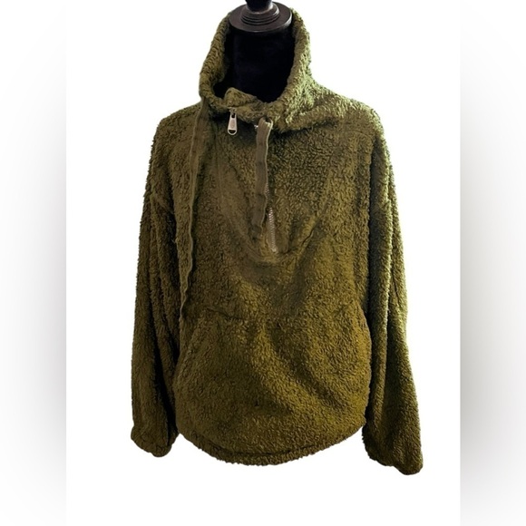 Free People movement Sherpa quarter zip small - Picture 2 of 6